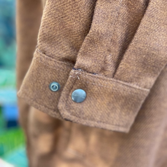 CARHARTT PAWNEE SHIRT JACKET 104074 BROWN - Picture 6 of 9